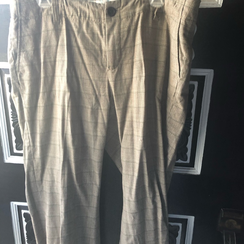Vintage GAP Wide legged Dress Pants. Glen Plaid size 16